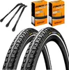 2x Continental Reifen Ride Tour Schwarz Reflex 28x1,60 Produktbild-Vorschau 1
