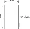 Küchen Hängeschrank 40 cm für das Modell „Dave 240 Eiche Produktbild-Vorschau 2