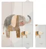 Faltbare Wickelauflage 40x60 cm Elephant Family / Ceba Baby Produktbild-Vorschau 1