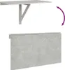 A folding wall-mounted table shown in both its extended and folded states. Náhled obrázku produktu
