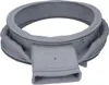 A gray rubber door seal for a washing machine. Produktbild-Vorschau