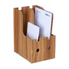 Porte-revues Relaxdays, 2 compartiments, format A4, Voir les images du produit 1