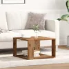 vidaXL Couchtisch Altholz 51,5 x 51,5 x 30 cm Holzwerkstoff Produktbild-Vorschau 4