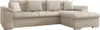 A beige sectional sofa with multiple throw pillows, shown from a front-side angle against a white background. Náhled obrázku produktu