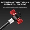 Pompka rowerowa ROCKBROS Mini Pump 220PSI Floor Pump Black Podgląd zdjęcia produktu 5