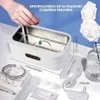 400ML Automatisch Ultraschallreiniger, 45000Hz, mit 4 Produktbild-Vorschau 6