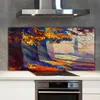 Coloray Spritzschutz aus Glas 140x70  Wandkunst Produktbild-Vorschau 2