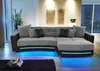 Multimedia-Ecksofa Couch mit RGB-LED Bluetooth Soundsystem Produktbild-Vorschau 2