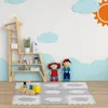 Tappetino puzzle Relaxdays con motivo a nuvole, 18 pezzi, Anteprima dell’immagine prodotto 6