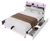 ProximaX Beige Polsterbett 140x200cm mit Schubladen & Produktbild-Vorschau 14