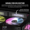 CORSAIR Lüfter 120*120*25 RX120 RGB iCUE Link Triple Kit Náhľad obrázku produktu 12