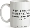 Mr. & Mrs. Panda Tasse Spruch Oma Heldin - Weiß - Geschenk, Produktbild-Vorschau 3