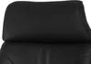 FineBuy chaise de bureau en cuir véritable noir chaise de Voir les images du produit 5