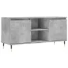 vidaXL Szafka pod TV betonowa szara 104x35x50 cm materiał Podgląd zdjęcia produktu 1