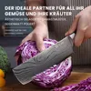 Coltello Nakiri PAUDIN N6 da 17,5 cm – Coltello da verdura Anteprima dell’immagine prodotto 6