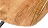 Esszimmertisch Oval 220x100cm Akazienholz massiv natur Produktbild-Vorschau 4