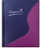IDENA Zeugnismappe mit 12 Hüllen / Farbe: metallic lila Produktbild-Vorschau 1
