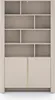 Abgerundetes Regal AURA R2D Kaschmir Matt mit Goldenem Produktbild-Vorschau 5