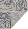 vidaXL Outdoor-Teppich Flachgewebe 160x230 cm Blaues Muster Produktbild-Vorschau 1