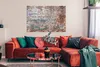 MuchoWow® Poster Backstein - Straßenkunst - Wand 120x80 cm Produktbild-Vorschau 2