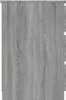 vidaXL Písací stôl Grey Sonoma 140x50x77 cm odvodený Náhľad obrázku produktu 4