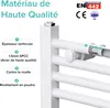 doporro Radiateur de Salle de Bain Sèche-Serviette 160x60cm Voir les images du produit 4