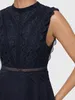 APART maxi-jurk met geborduurde kantdetails en een Productafbeelding-voorbeeld 3