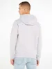 Herren Graues Kapuzen-Sweatshirt aus Baumwolle mit Print & Produktbild-Vorschau 6
