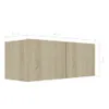 vidaXL 7-tlg. TV-Schrank-Set Sonoma-Eiche Holzwerkstoff -  Produktbild-Vorschau 15