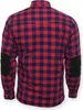 Bores Lumberjack Premium Motorradhemd, rot/blau, L Produktbild-Vorschau 4