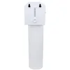 A white water filter housing mounted on a white background. Produktbild-Vorschau