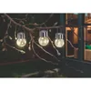 esotec Solar Hängeleuchten 3er-Set Crackle Balls warmweiß Produktbild-Vorschau 11
