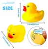 60 Stück Badeente Gummi Ducky Badespielzeug Produktbild-Vorschau 2