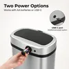 Five Stars® Mülleimer mit Sensor – 60 Liter – Abfalleimer Produktbild-Vorschau 7