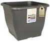 MePla - Pflanzkübel Quadrat 58x58 anthrazit Produktbild-Vorschau 1
