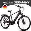 SAXXX 28 Zoll Trekking E-Bike, 250W Mittelmotor, 90Nm Produktbild-Vorschau 6