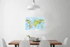 MuchoWow® Poster Weltkarte - Kinder - Tiere 90x60 cm - Produktbild-Vorschau 2