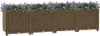 vidaXL Podwyższone łóżko 160x40x38 cm Polipropylen Podgląd zdjęcia produktu 1
