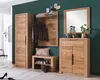 Schuhschrank - Eichenholz teilmassiv geölt - B 80 cm - 2 Produktbild-Vorschau 5