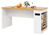 Isola da cucina, dimensioni 155x80x90 cm, con illuminazione Anteprima dell’immagine prodotto 16