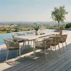 Gartenmöbel Set SUNNY mit ausziehbarem Esstisch und 8 Produktbild-Vorschau 1