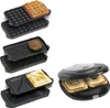 Bestron Antihaftbeschichteter 3-in-1 Sandwich-Kontaktgrill, Produktbild-Vorschau 3