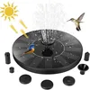 A solar-powered fountain with birds and sun illustration. Produktbild-Vorschau