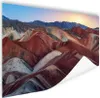 MuchoWow® Poster Danxia Landschaft China 120x80 cm - Bilder Produktbild-Vorschau 1