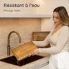 Lot de planches à découper Deleca, 3 pièces, avec support, Voir les images du produit 11