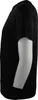 Side view of a black t-shirt on a mannequin. Produktbild-Vorschau