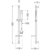 Mexen Royo DQ72 Brausegarnitur, Schwarz - 72214DQ72-70 Produktbild-Vorschau 4