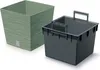 Two planters are shown against a white background. Produktbild-Vorschau