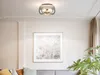 A modern living room with a ceiling lamp, artwork, and a sofa. Produktbild-Vorschau