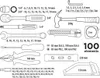 Werkzeugsatz 1/4", 3/8", 100-tlg. Produktbild-Vorschau 2